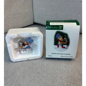 Department 56 “One Choo-Choo‎ Burger Coming Up!” #56889 North Pole - In Box